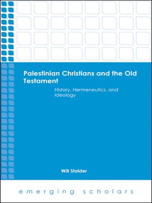 cover image of Palestinian Christians and the Old Testament